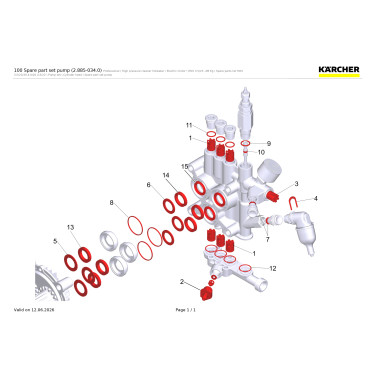 HDS 10/20-4 M Pump Kit