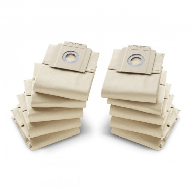 Paper filter bags, 10 x , T 7/1, T 9/1, T 10/1